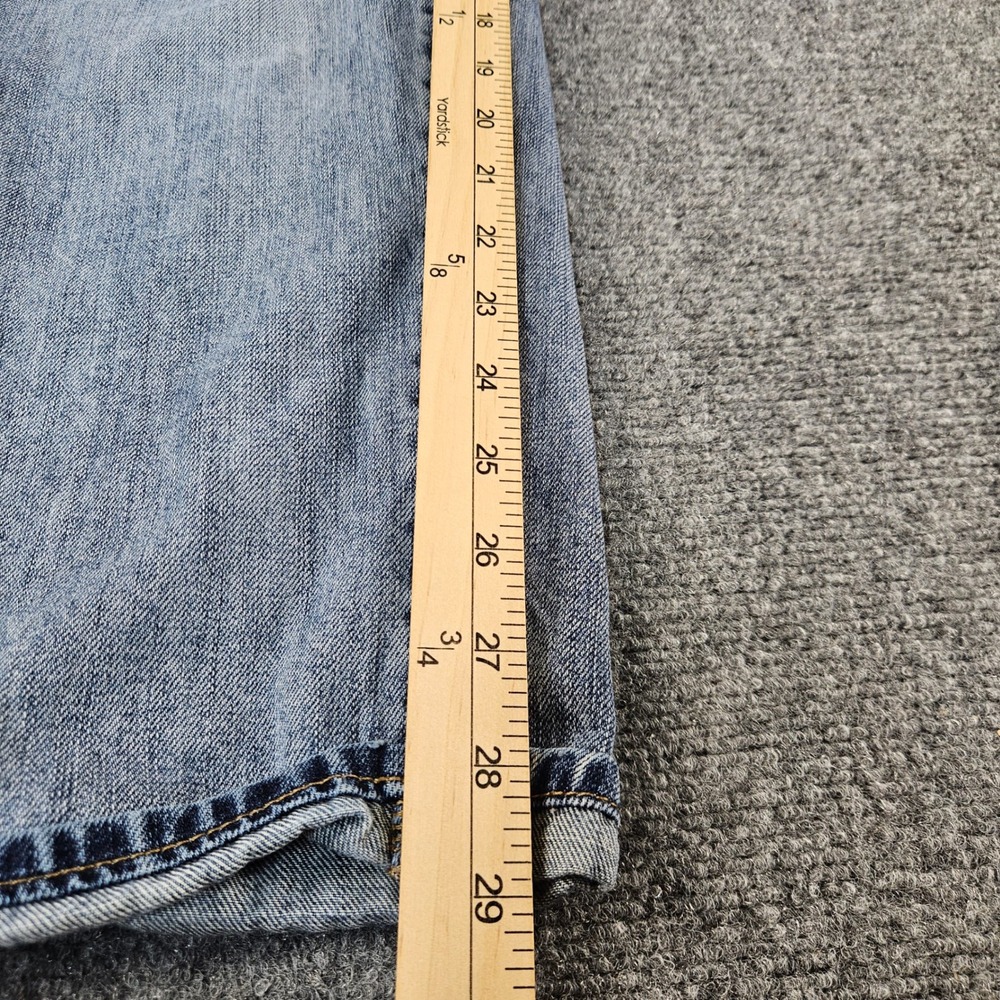 Gap Sexy Boyfriend Fit Embroidered Distressed Jeans Light Wash Womens 16/34R - Picture 4 of 9